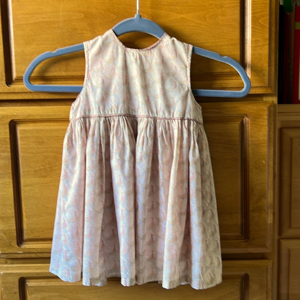 Liberty collaboration with Mamas Papas lined sleeveless dress. Size 12-18 months